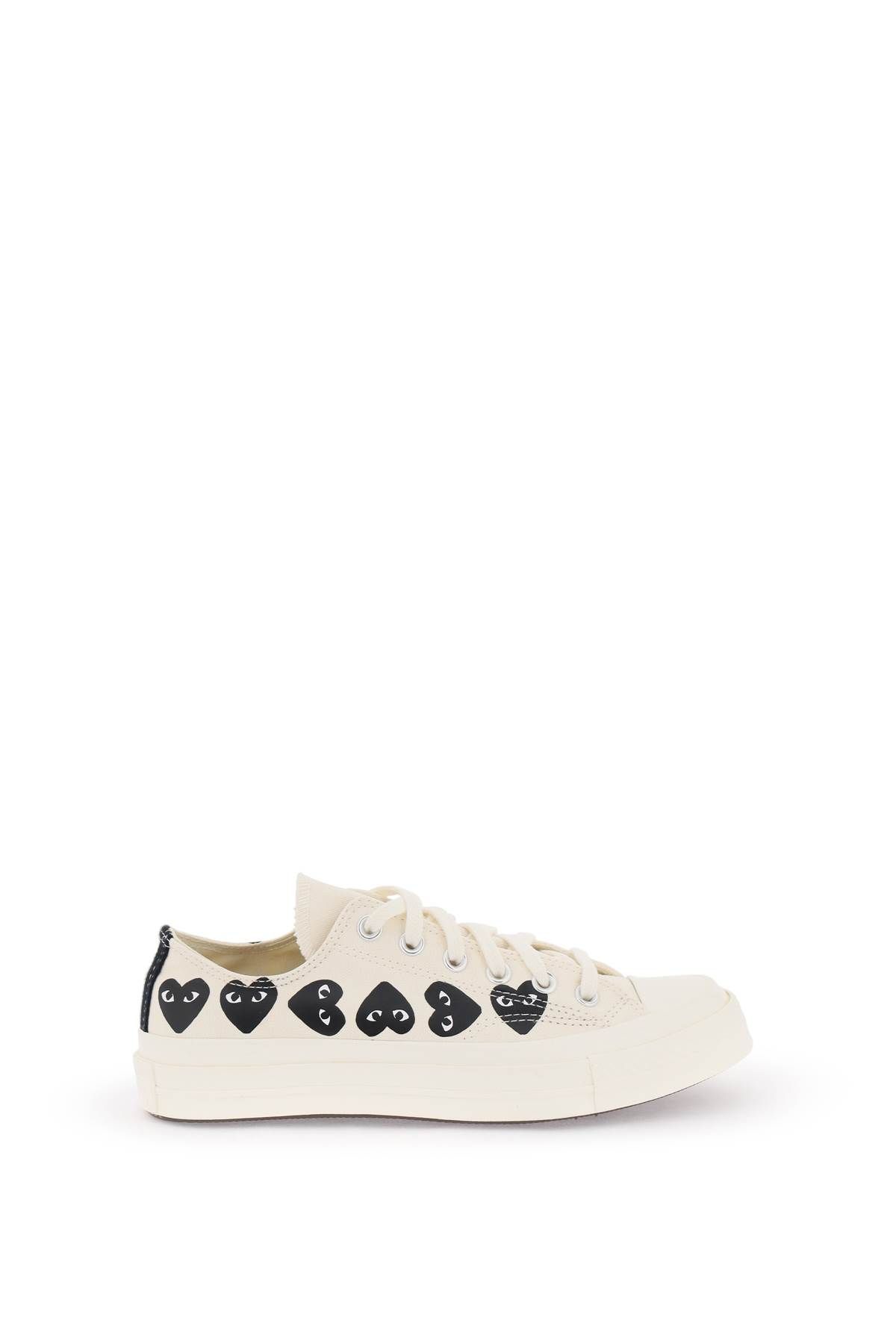 Comme Des Garçons Play COMME DES GARCONS PLAY multi heart converse x comme des garçons play low-top sneakers