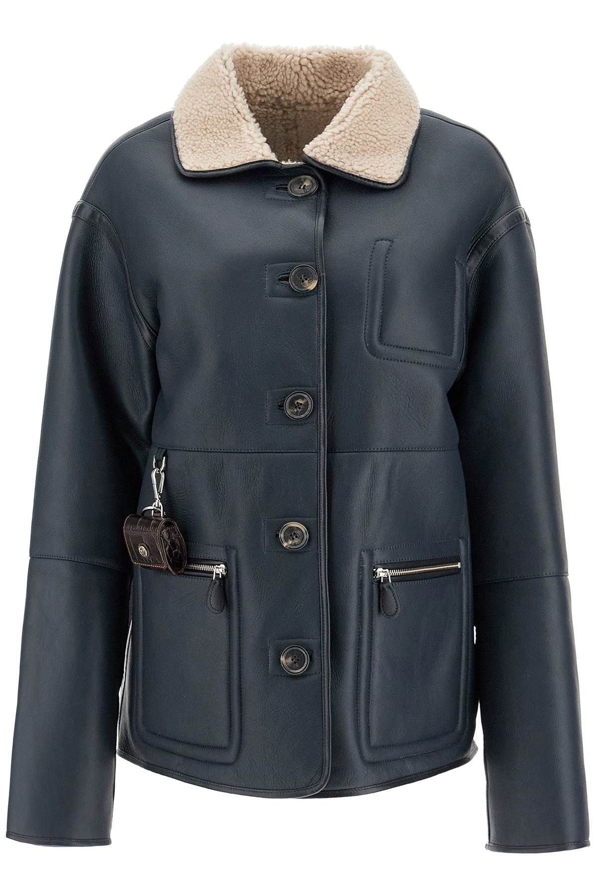 SAKS POTTS SAKS POTTS ada reversible shearling jacket