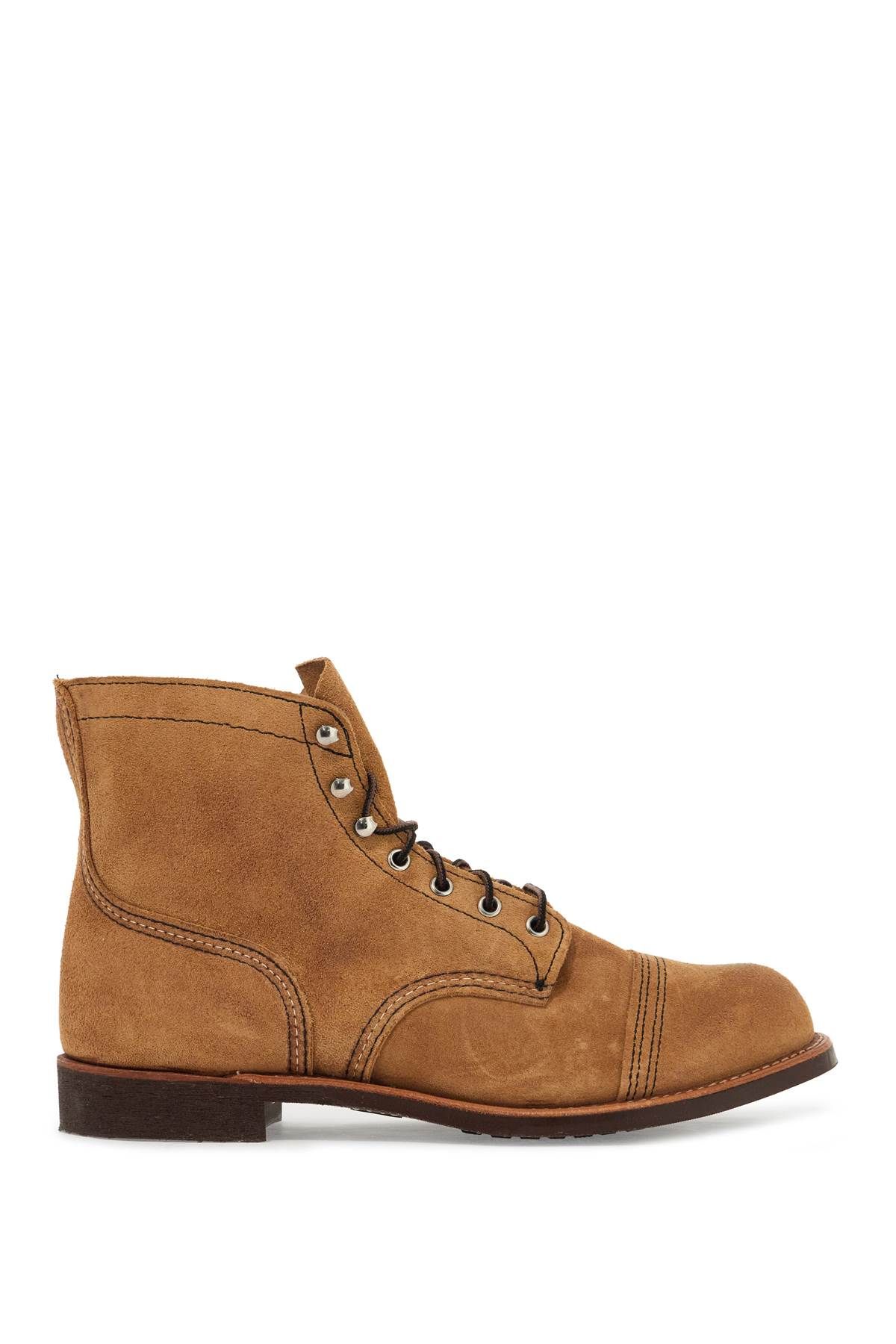 RED WING SHOES RED WING SHOES suede iron ranger ankle boots