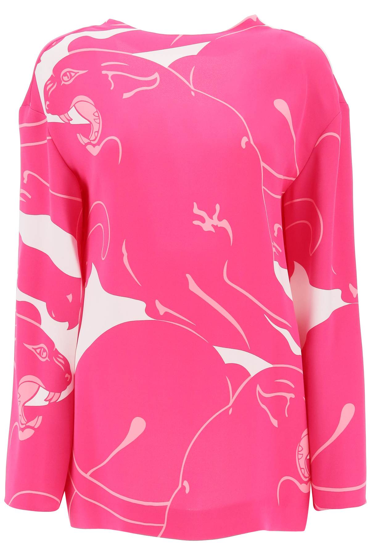 VALENTINO GARAVANI VALENTINO GARAVANI cady panther blouse