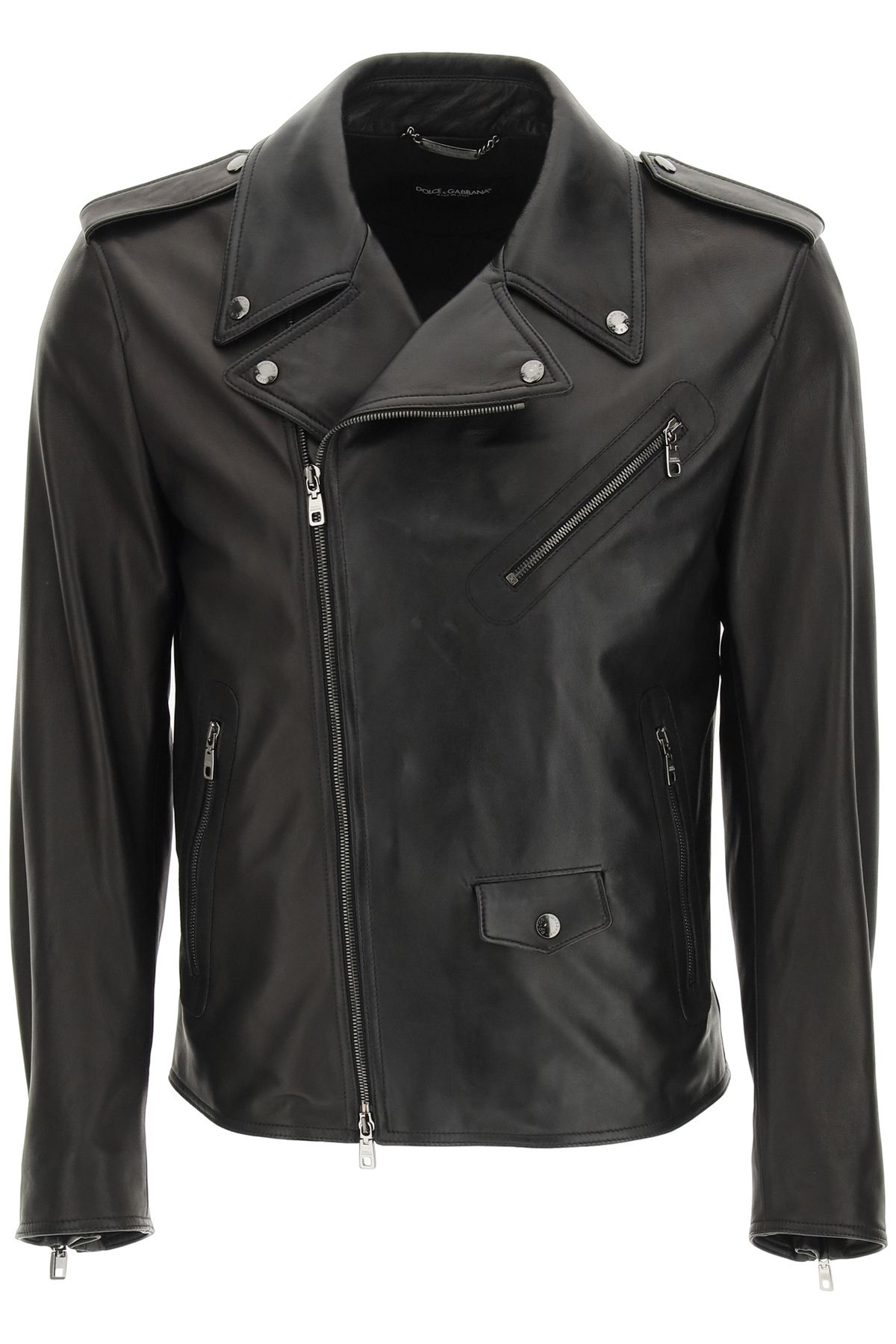 Dolce & Gabbana DOLCE & GABBANA leather jacket