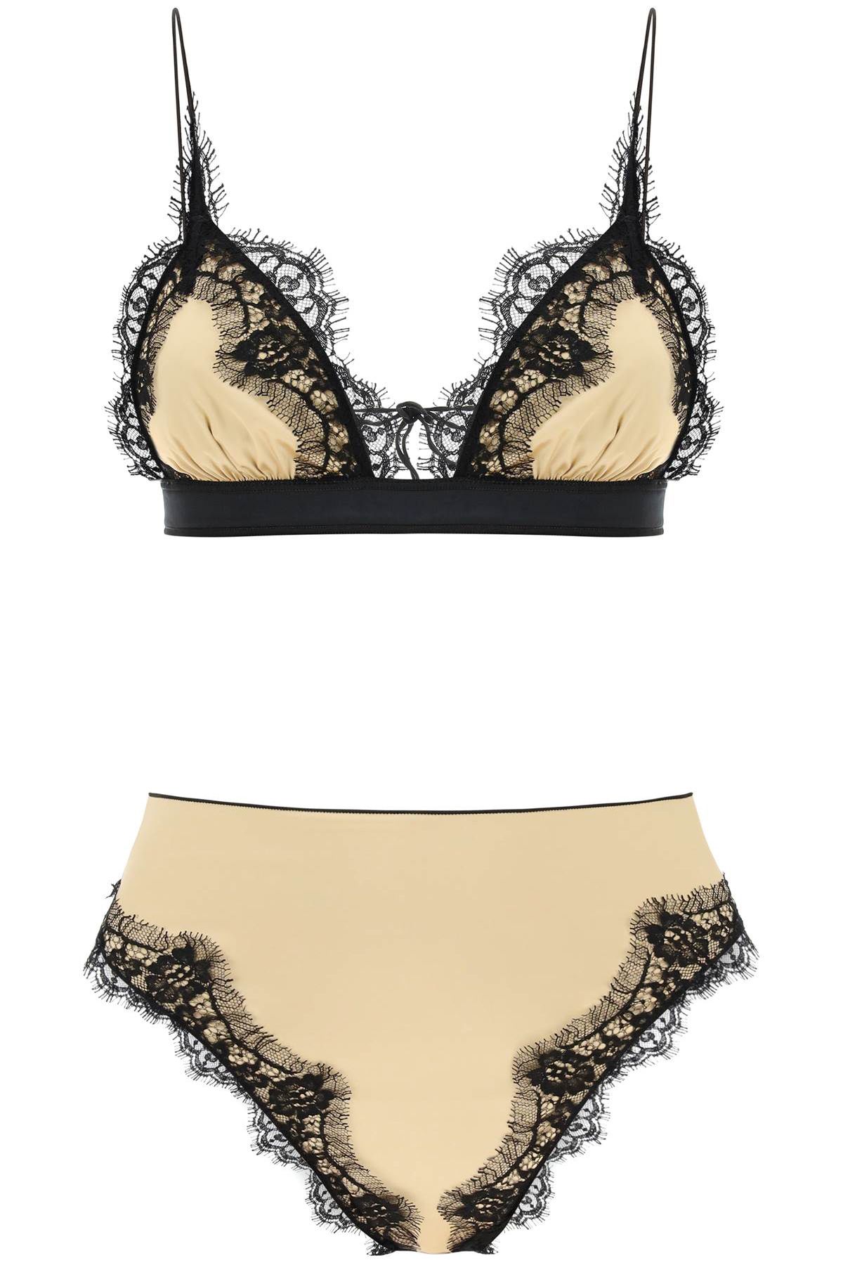 OSÉREE OSÉREE 'travaille' high-waisted bikini set