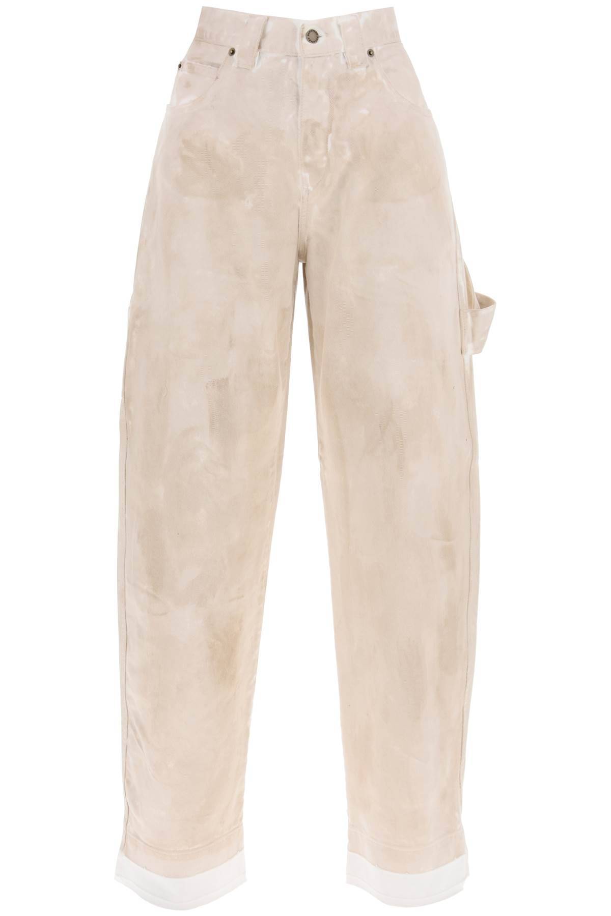 DARKPARK DARKPARK audrey marble-effect cargo jeans