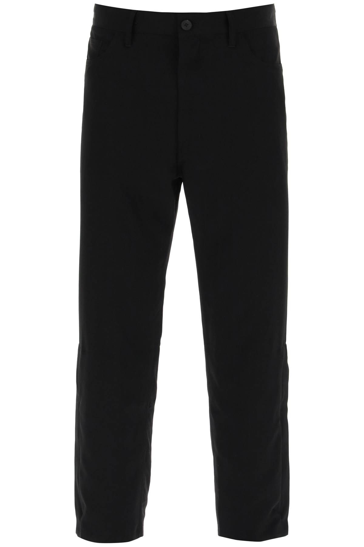 Yohji Yamamoto YOHJI YAMAMOTO fluid five-pocket pants