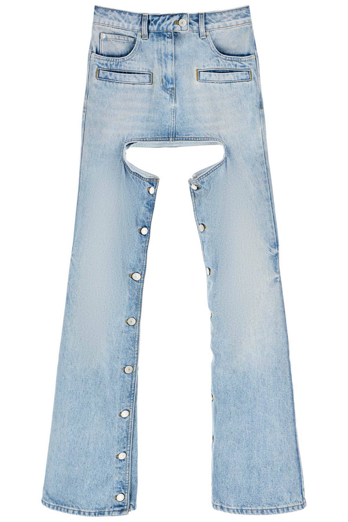 Courrèges COURREGES 'chaps' jeans with cut-out