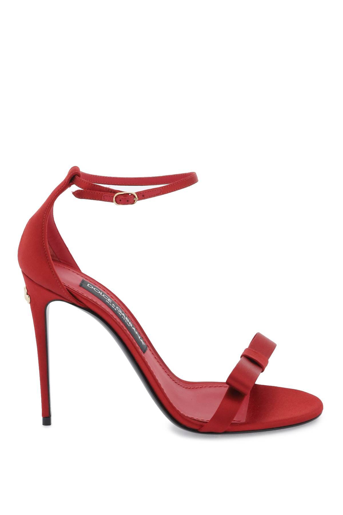 Dolce & Gabbana DOLCE & GABBANA satin sandals