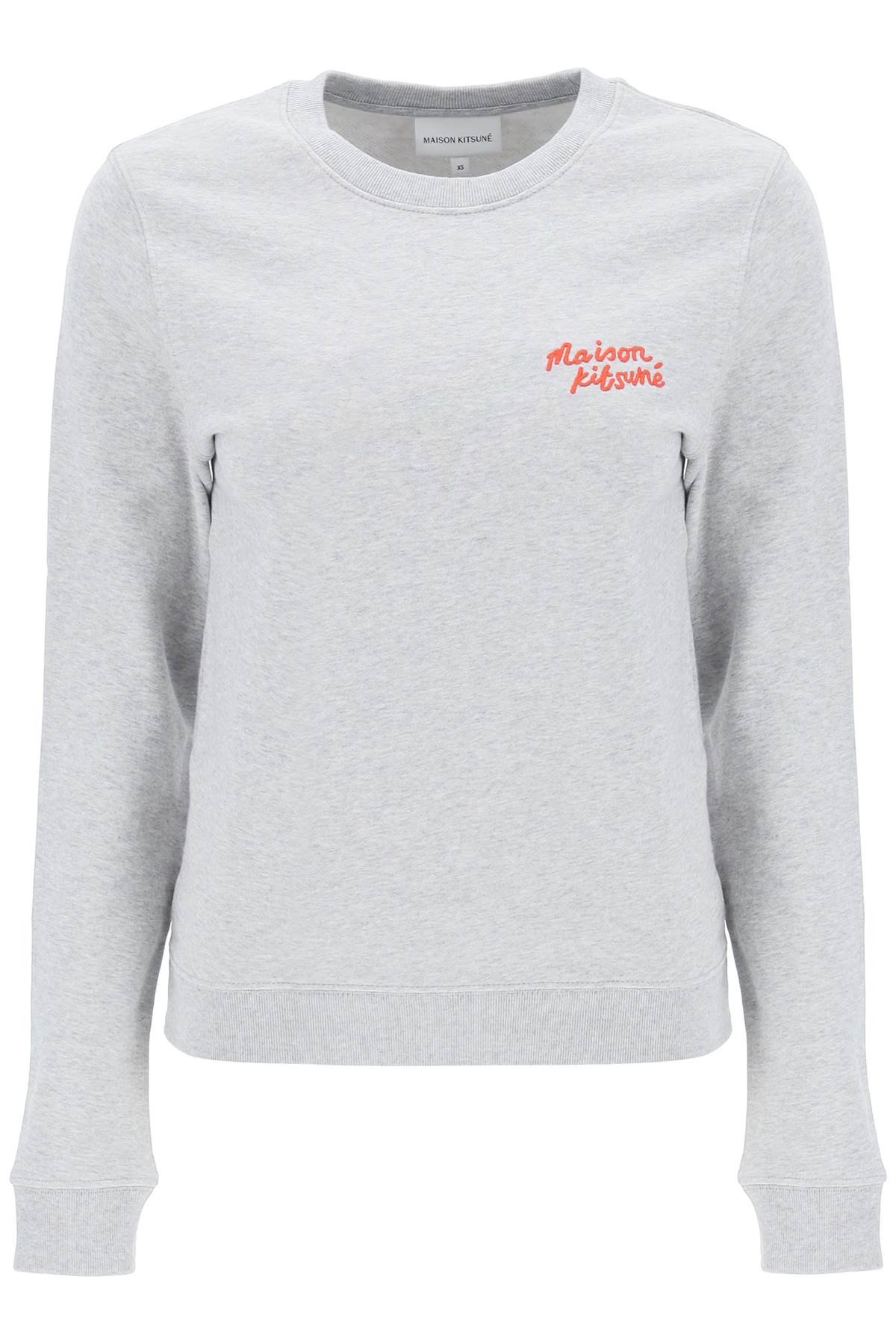 Maison Kitsuné MAISON KITSUNE crew-neck sweatshirt with logo lettering