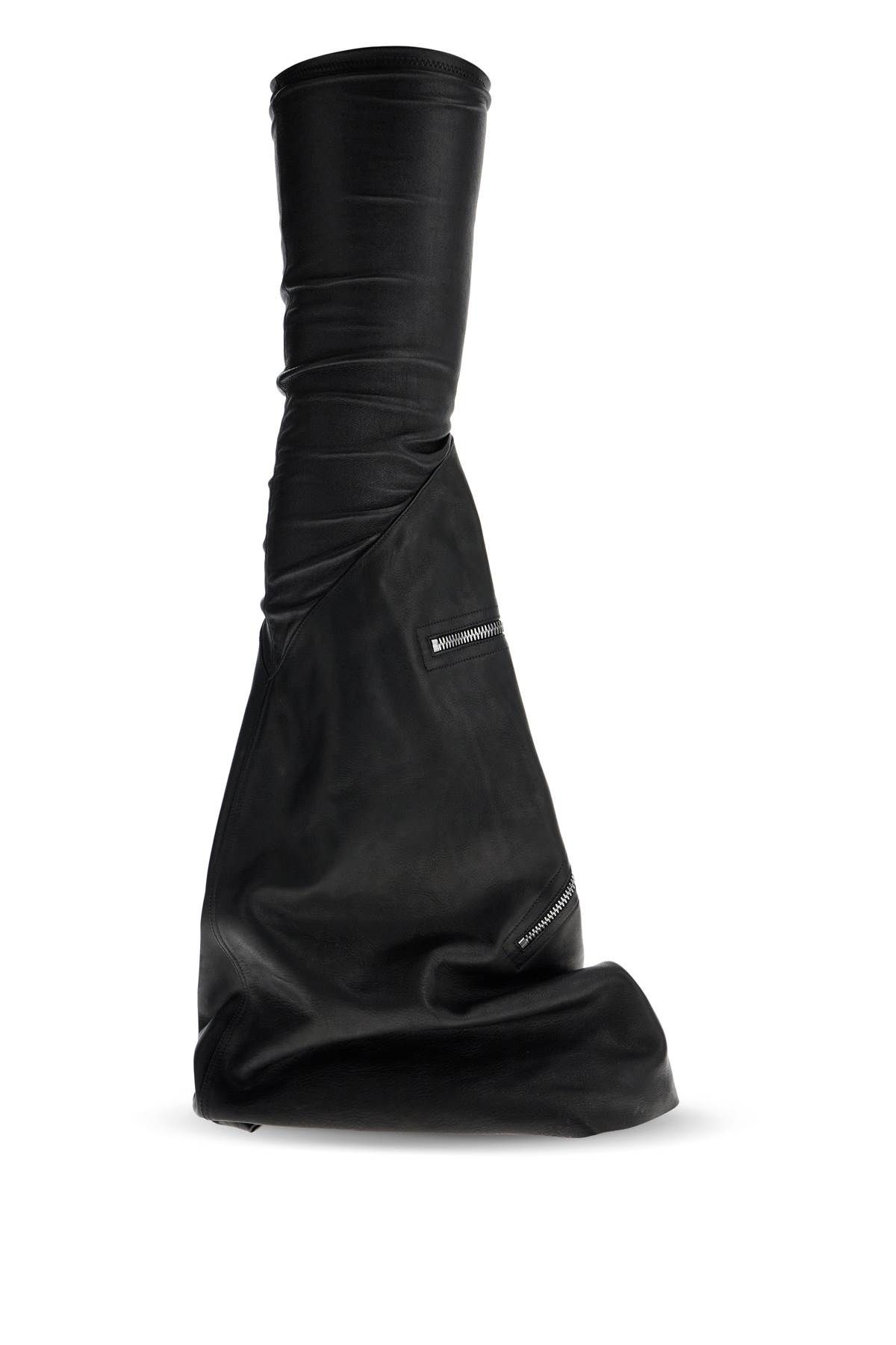 Rick Owens RICK OWENS cargo flares sneak leather boots