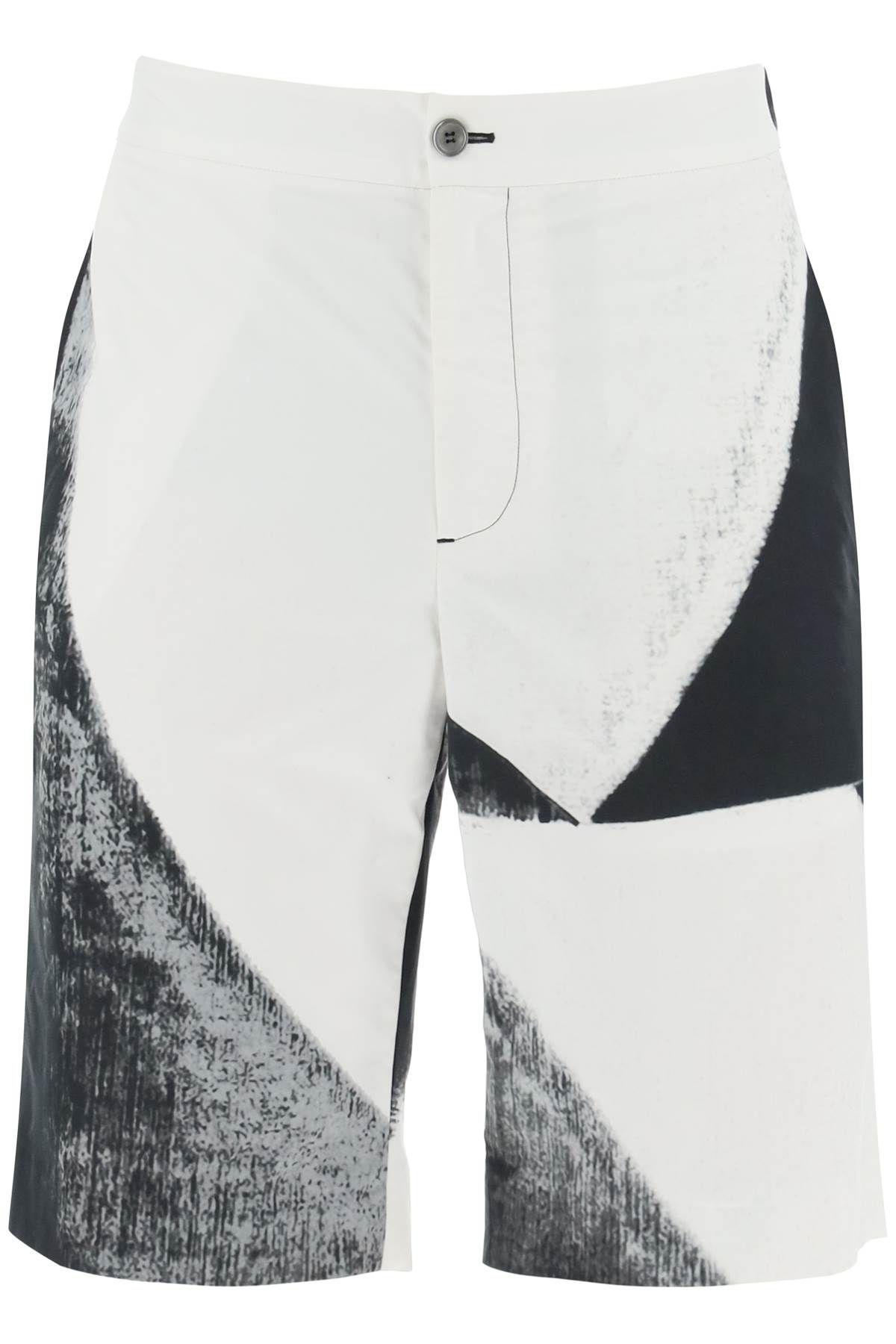 Alexander McQueen ALEXANDER MCQUEEN brushstroke shorts