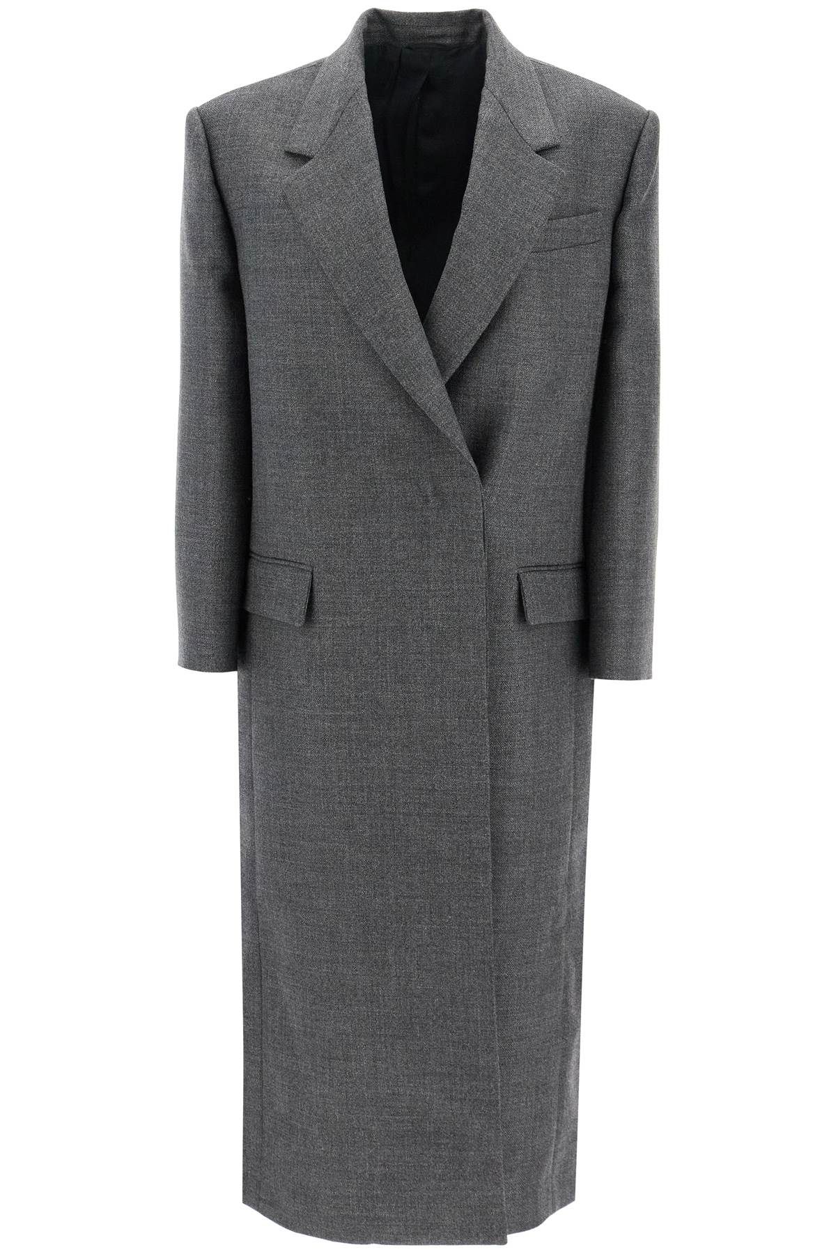 Brunello Cucinelli BRUNELLO CUCINELLI woolen overcoat in canvas fabric