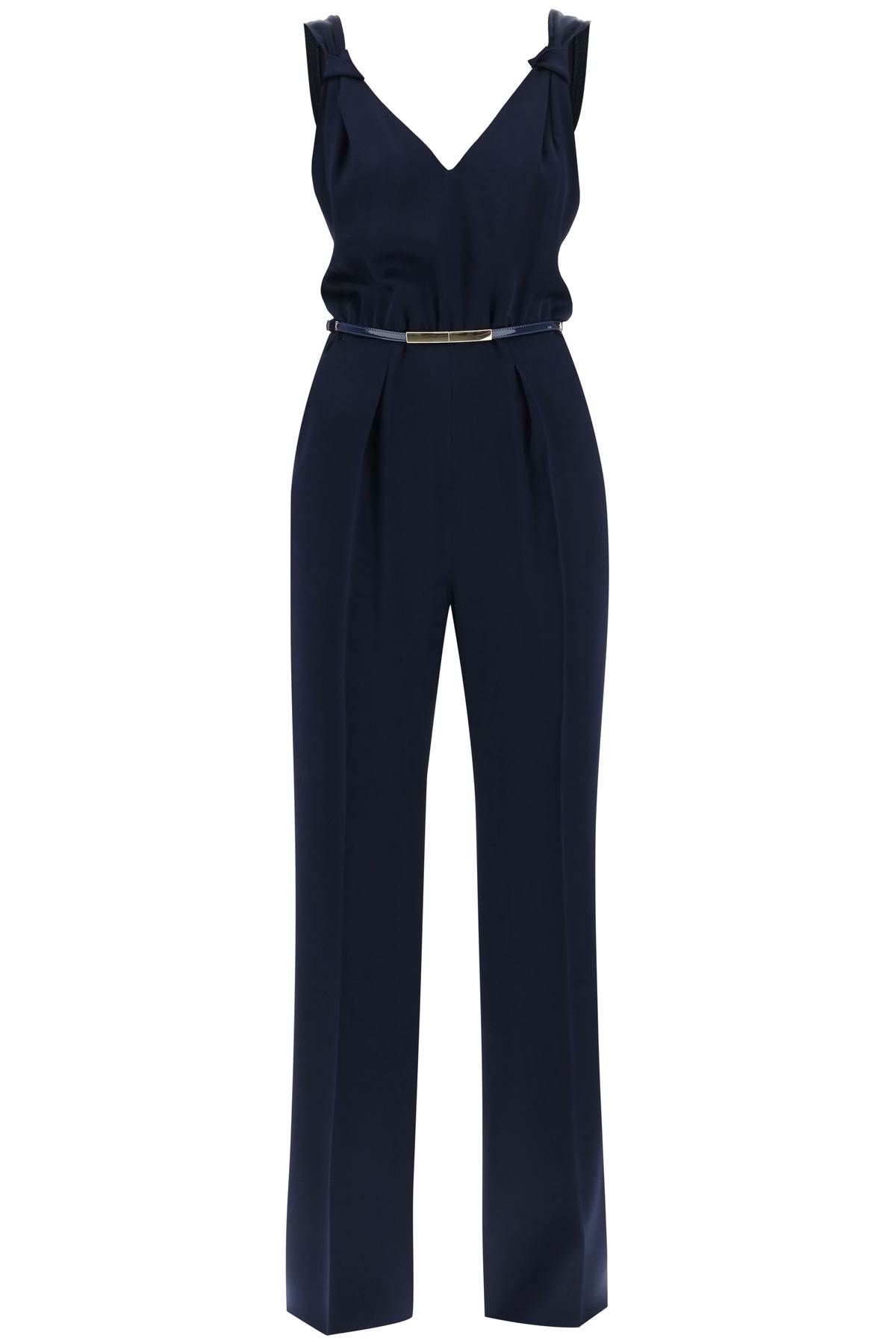 MAX MARA STUDIO MAX MARA STUDIO 'pino' satin jumpsuit