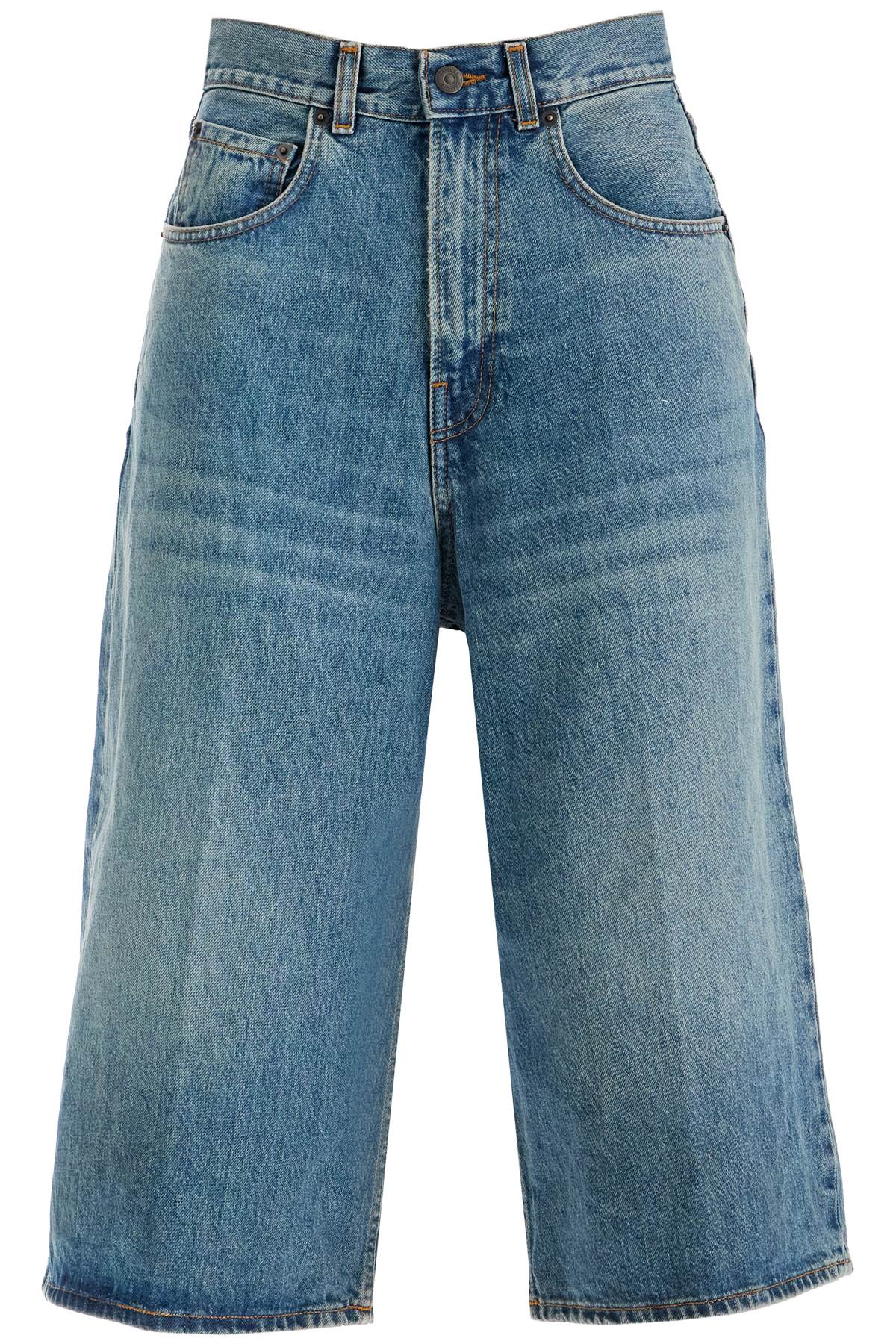 HAIKURE HAIKURE knee-length denim shorts for men