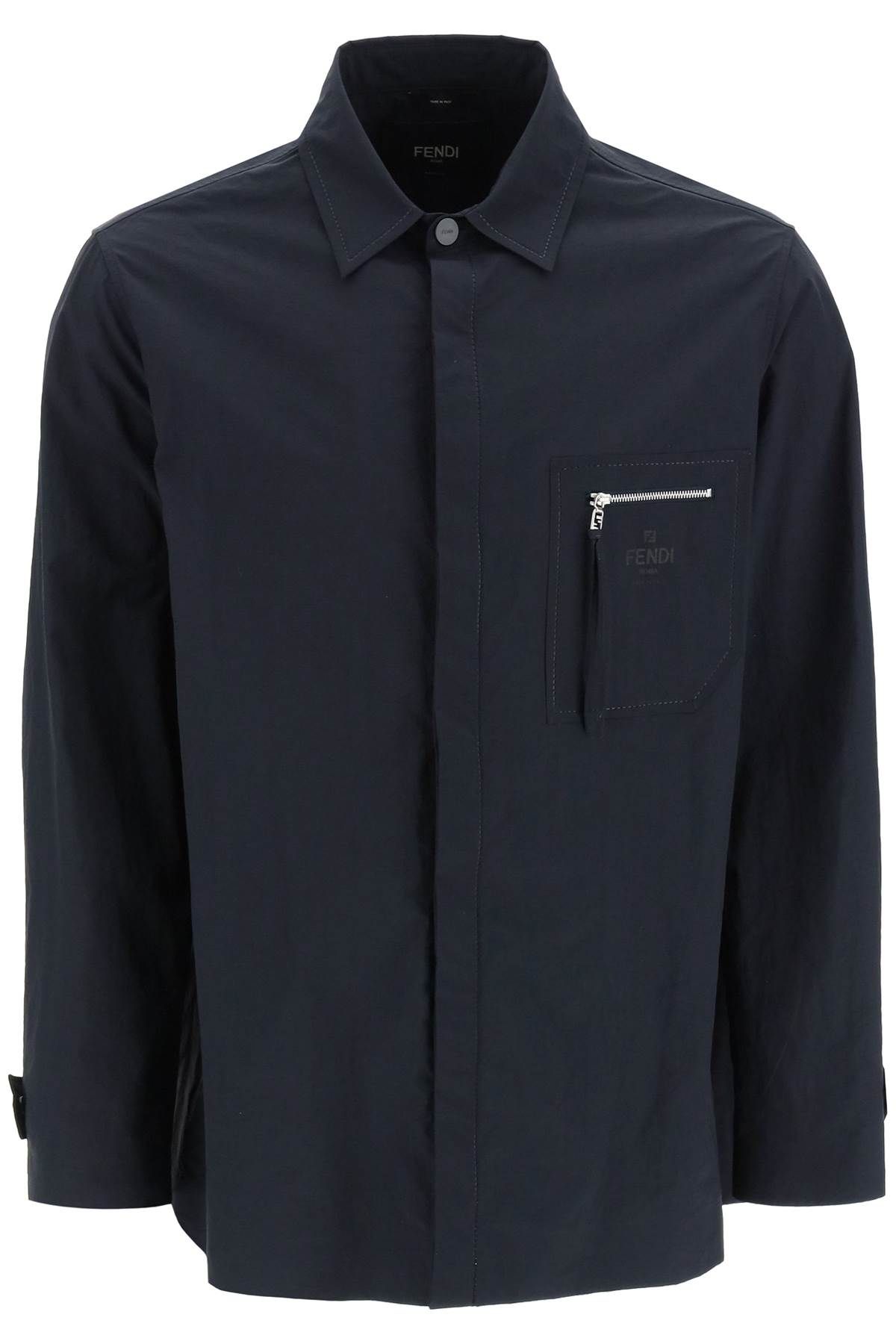 FENDI FENDI lightweight overshirt jacket