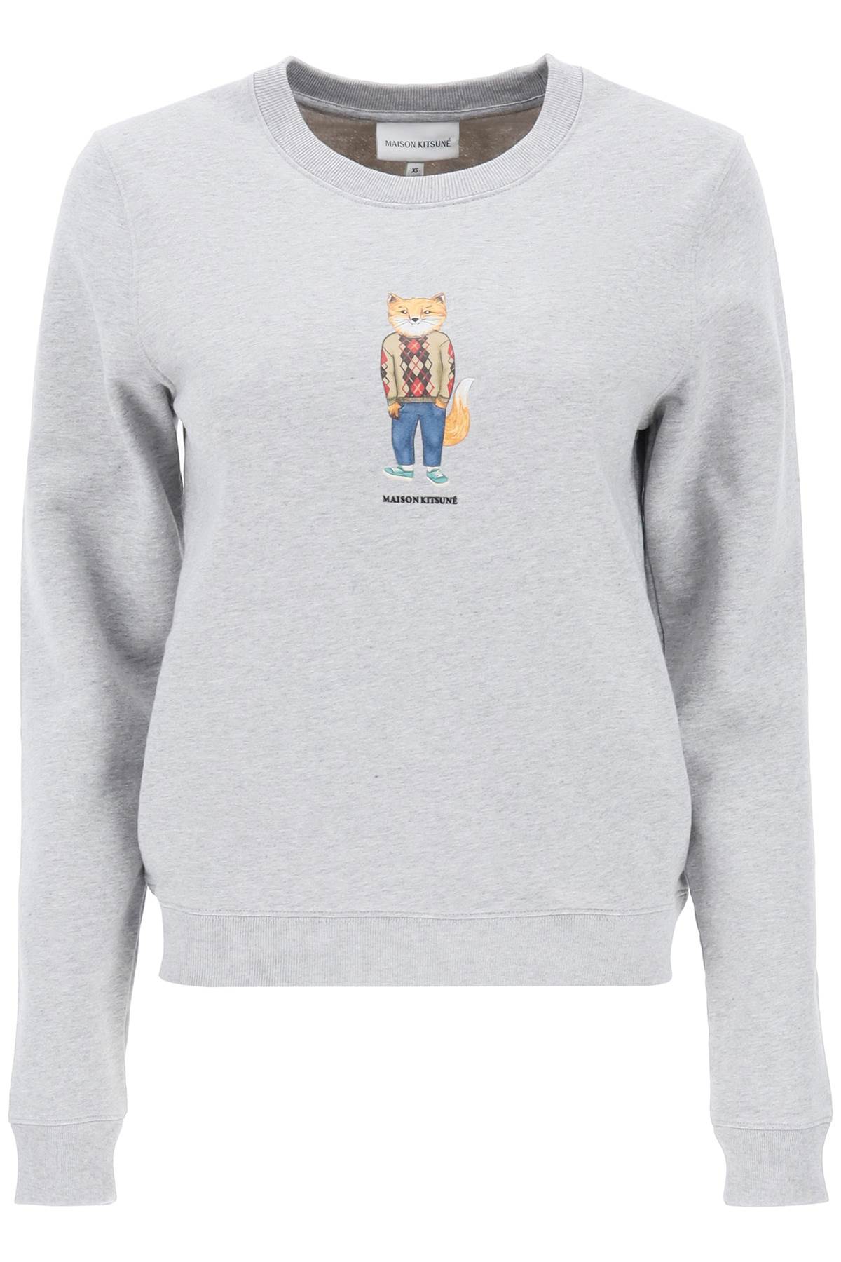 Maison Kitsuné MAISON KITSUNE dressed fox sweatshirt