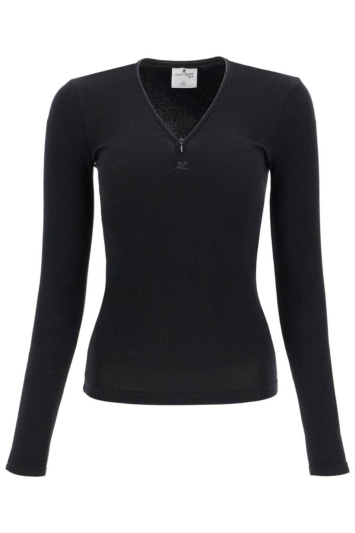 Courrèges COURREGES fitted long-sleeve top