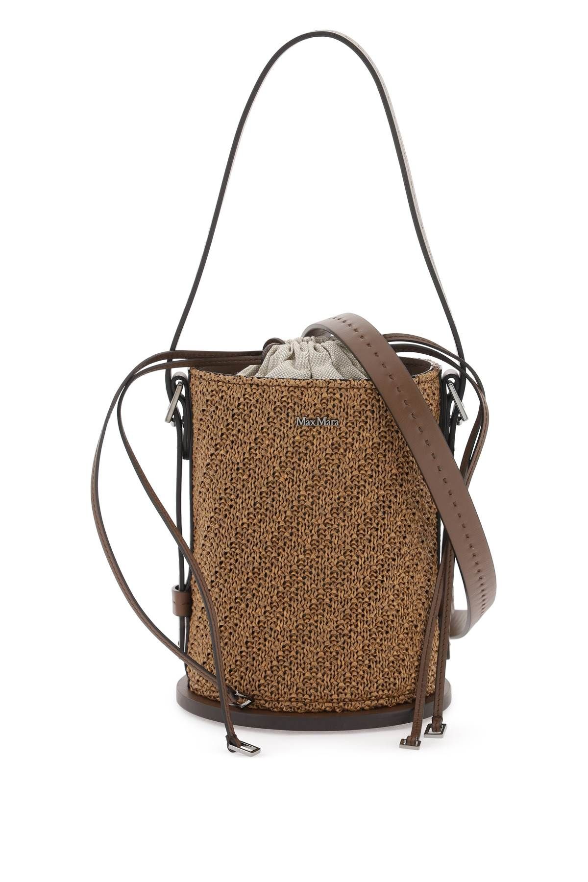 Max Mara MAX MARA "archetype crochet bucket bag"