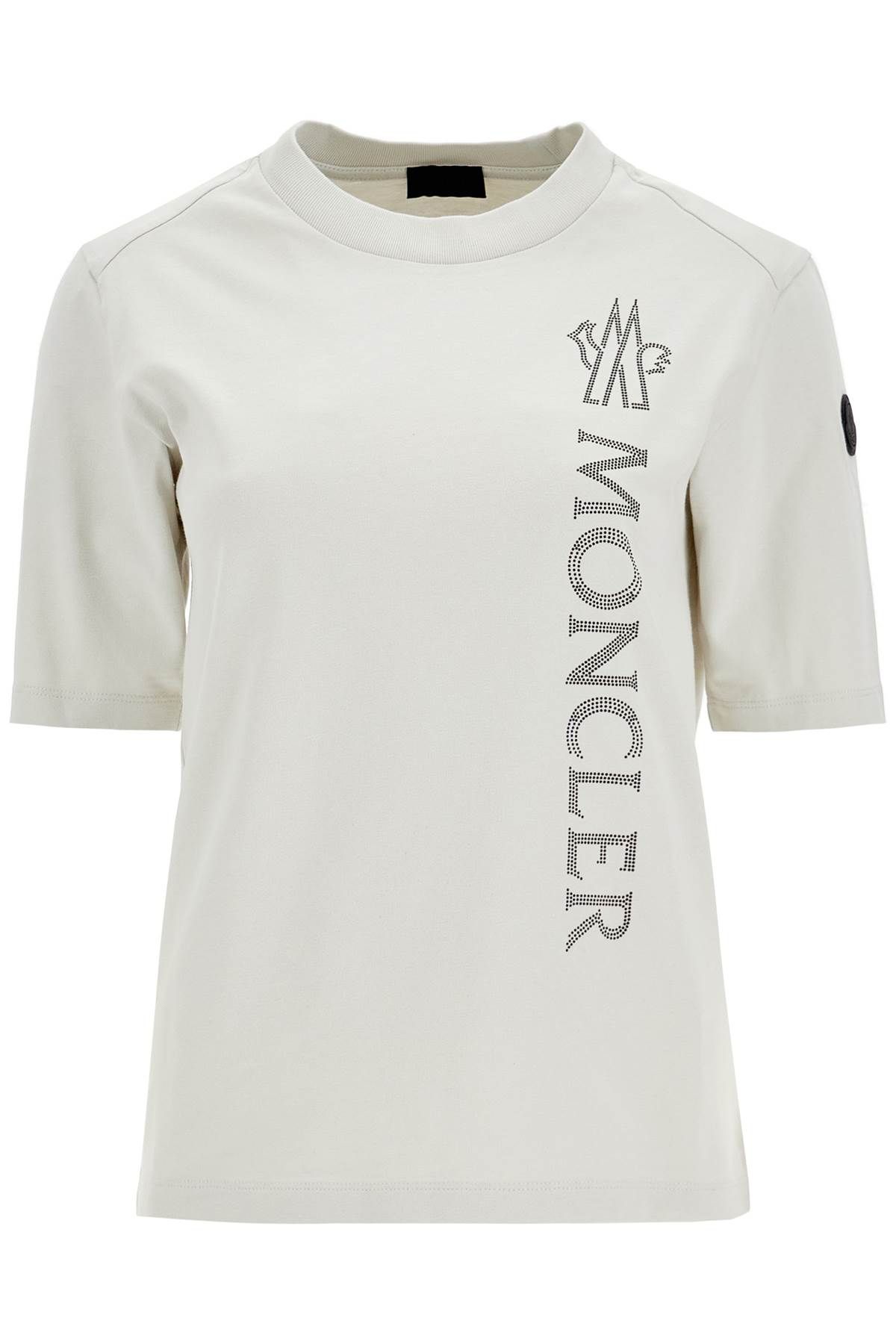 Moncler MONCLER textured logo t-shirt