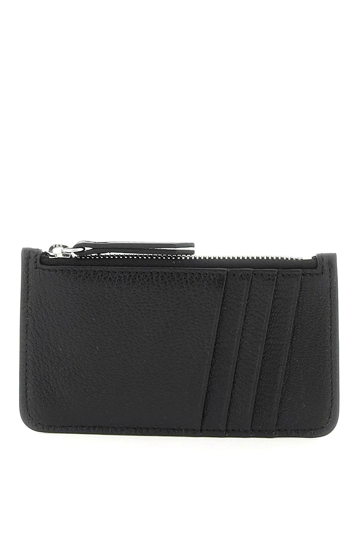 Maison Margiela MAISON MARGIELA leather zipped cardholder