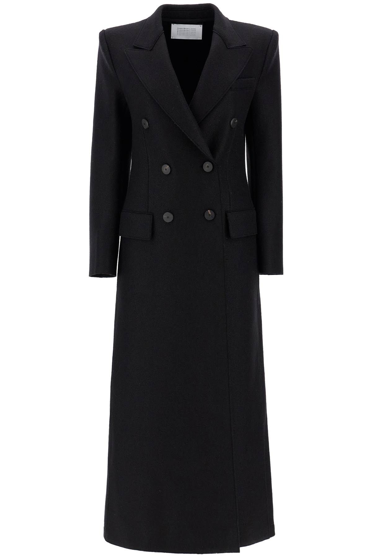 HARRIS WHARF LONDON HARRIS WHARF LONDON double-breasted pressed wool coat