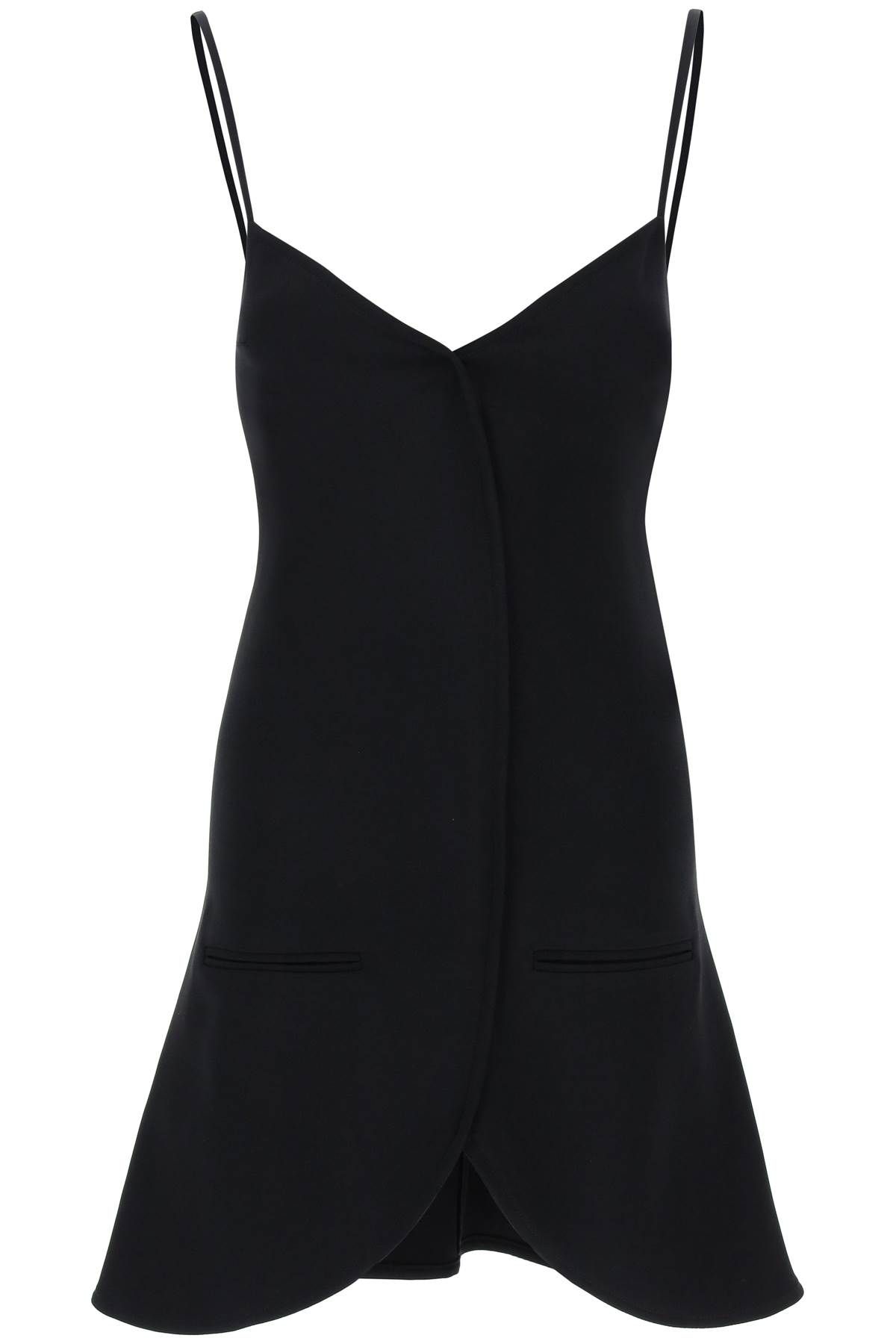 Courrèges COURREGES ellipse sleeveless mini dress