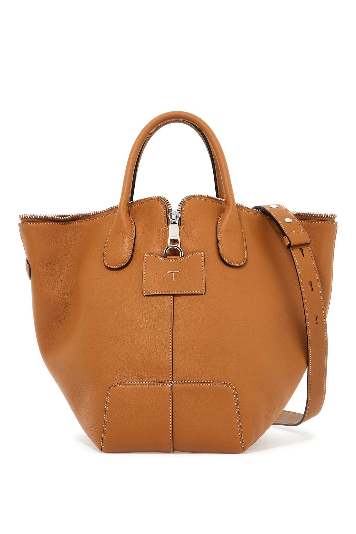 Tod's TOD'S leather medium-sized swing bag for women