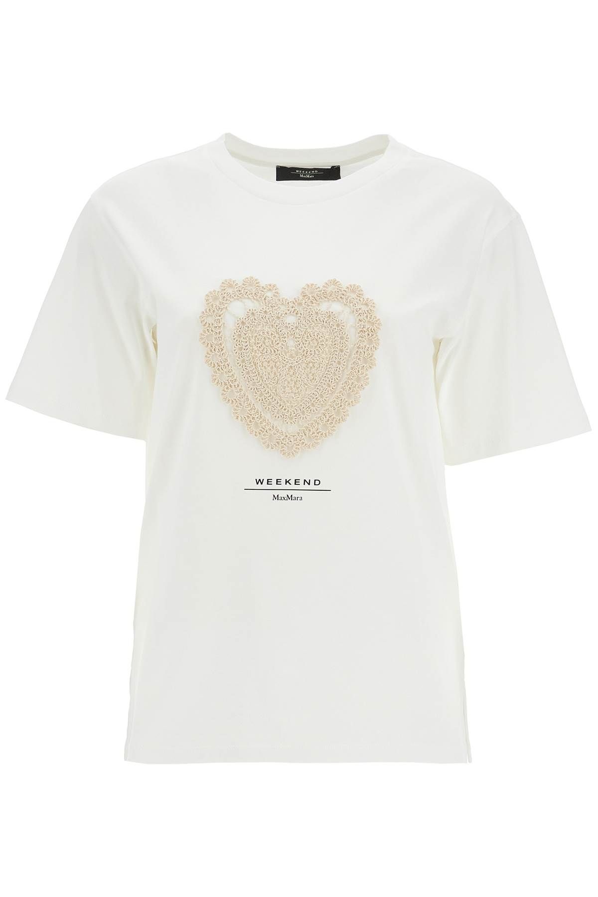 Weekend Max Mara WEEKEND MAX MARA embroidered heart t-shirt