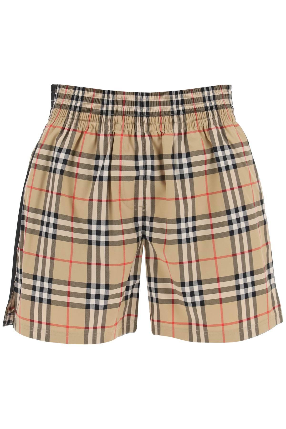 Burberry BURBERRY audrey check shorts