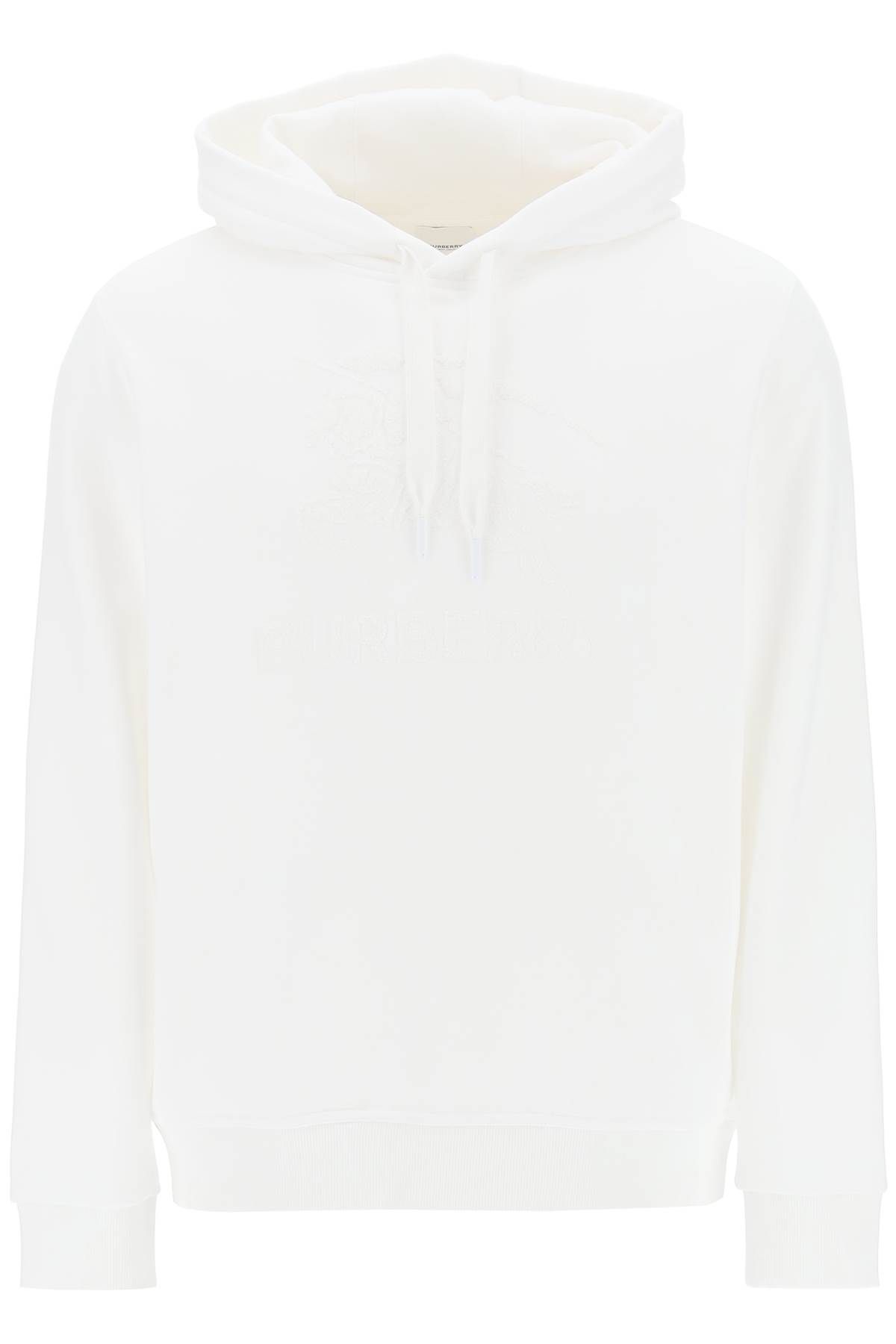 Burberry BURBERRY 'raynerbridge' hoodie with ekd logo in terry cloth