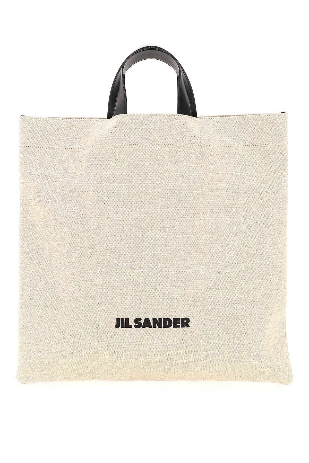 Jil Sander JIL SANDER logoed tote bag