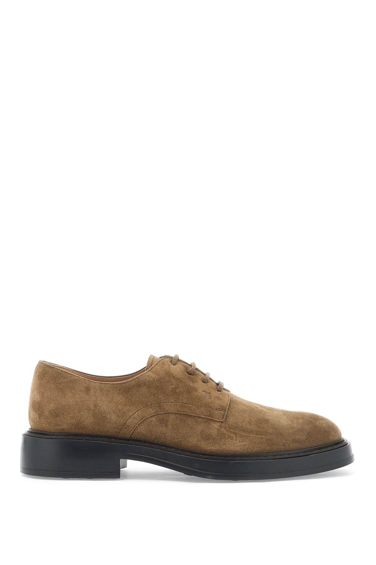 Tod's TOD'S suede leather lace-up shoes