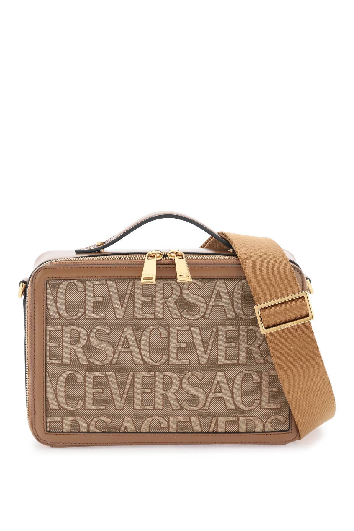 Versace VERSACE versace allover messenger bag