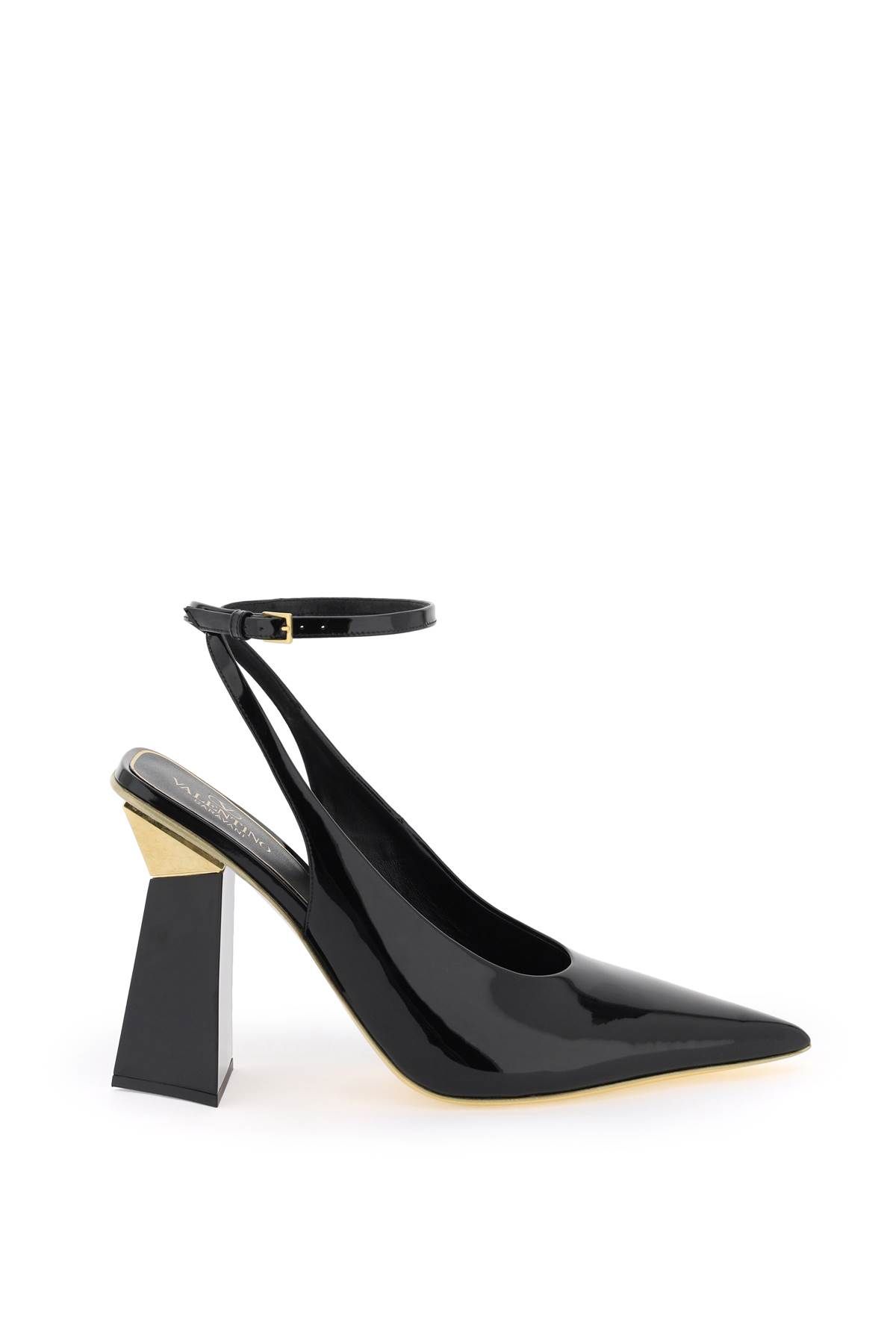 VALENTINO GARAVANI VALENTINO GARAVANI hyper one stud pumps in patent leather