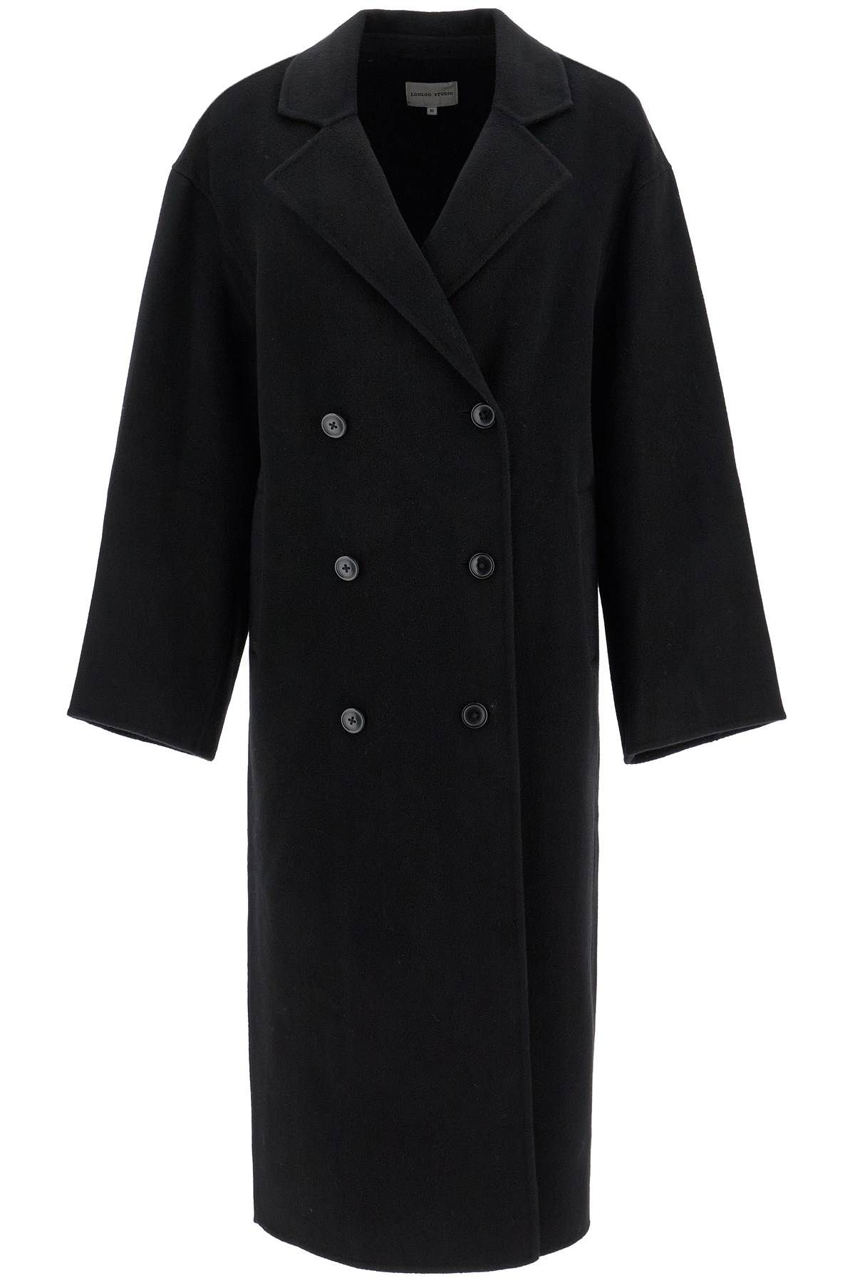 LOULOU STUDIO LOULOU STUDIO long wool and cashmere coat 'borne