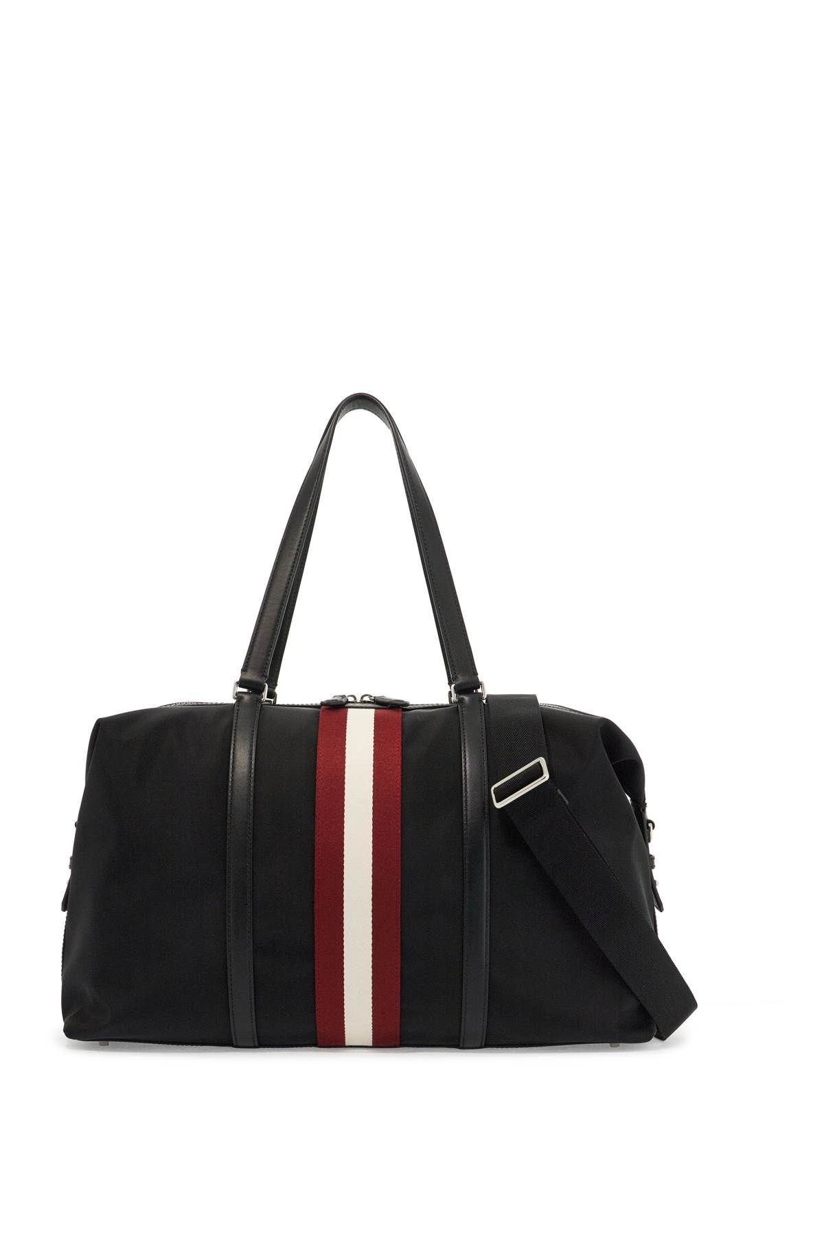 BALLY BALLY "code duffel bag in nylon