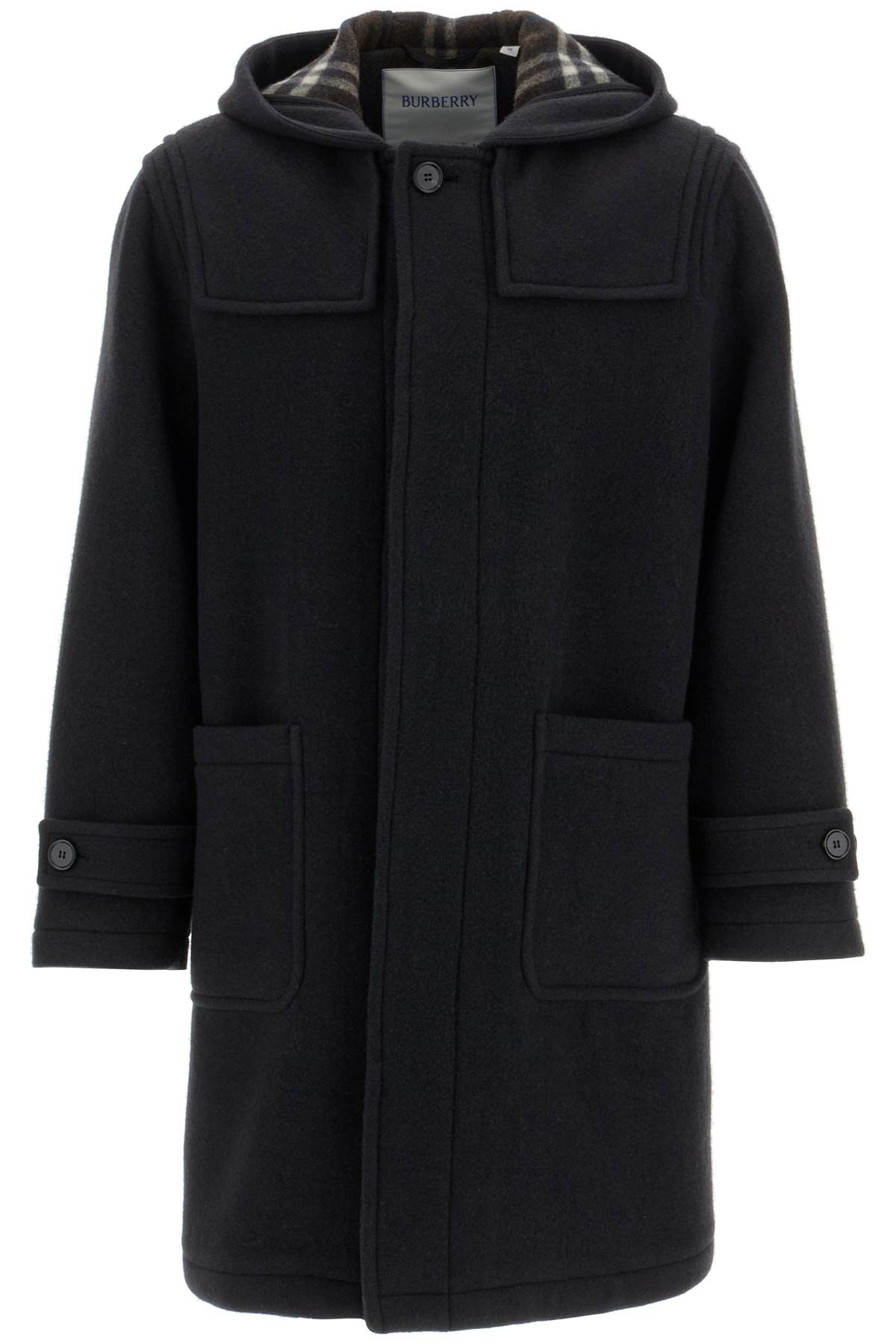 Burberry BURBERRY woolen montgomery coat