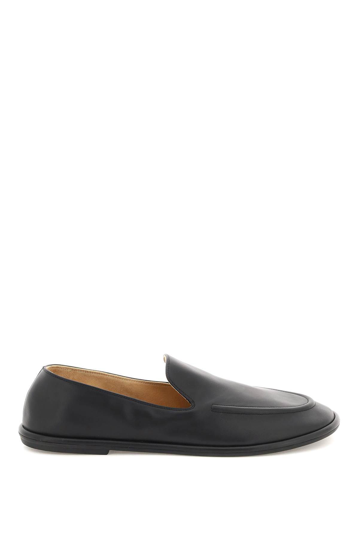The Row THE ROW leather canal loafers