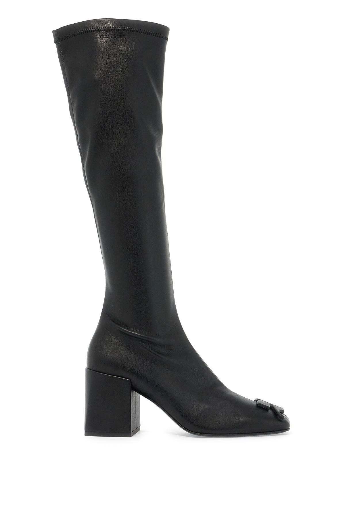 Courrèges COURREGES stretch reedition eco-leather boots