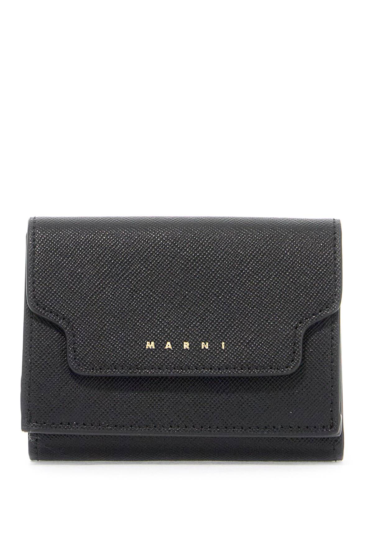 Marni MARNI saffiano leather tri-fold wallet