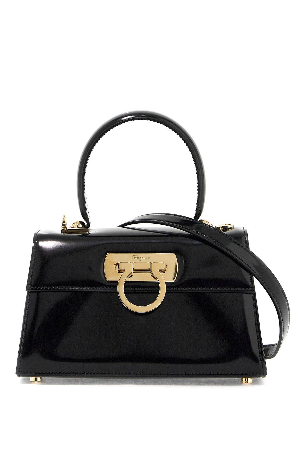 Ferragamo FERRAGAMO iconic top handle handbag