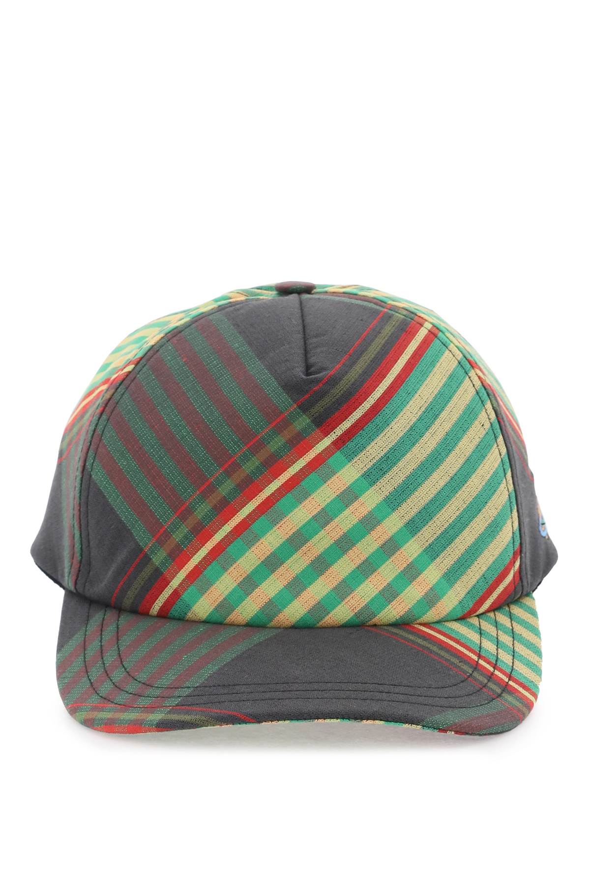 Vivienne Westwood VIVIENNE WESTWOOD combat tartan baseball cap hat