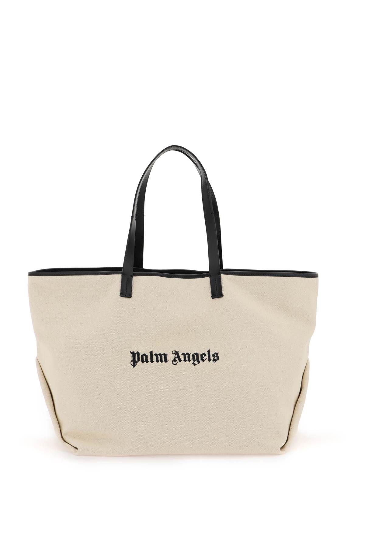 PALM ANGELS PALM ANGELS canvas tote bag