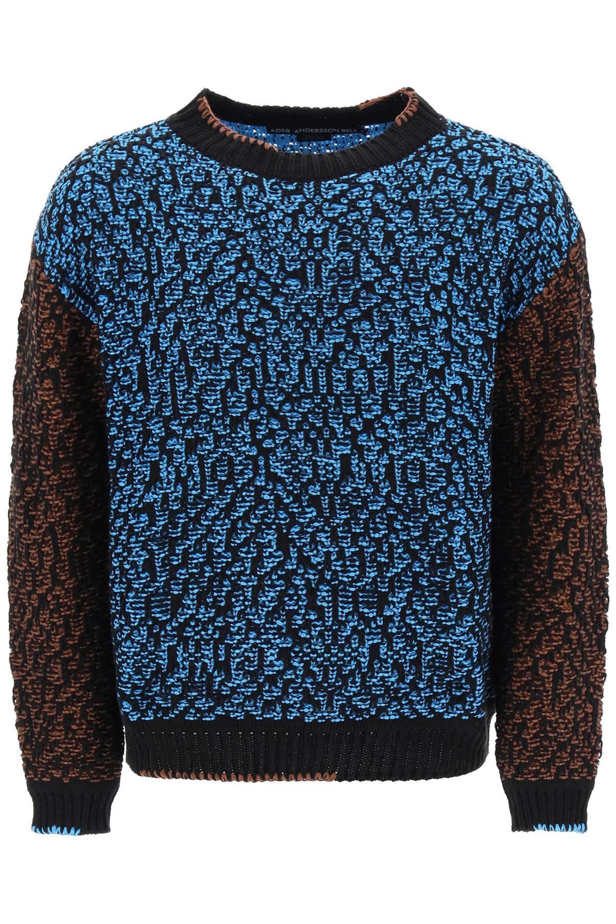 Andersson Bell ANDERSSON BELL multicolored net cotton blend sweater