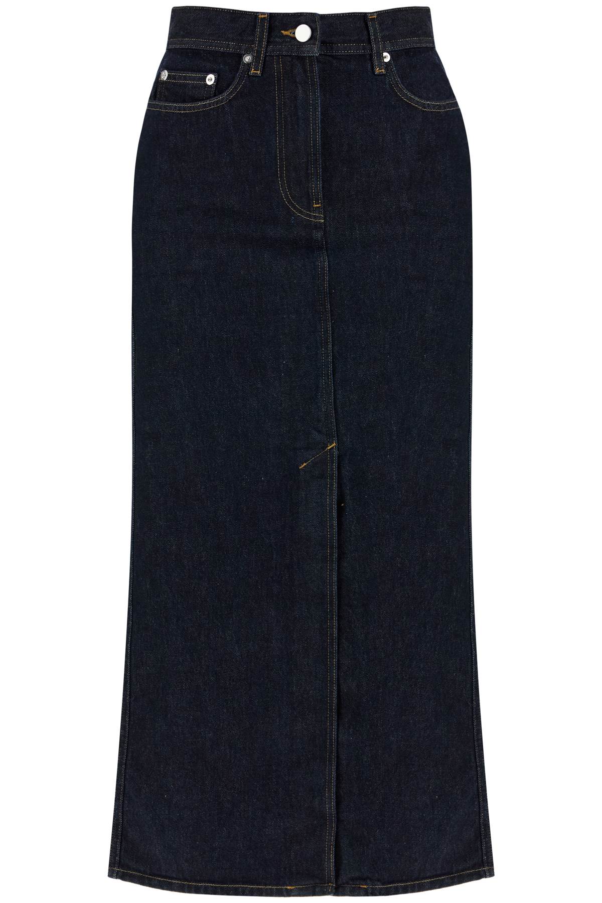 LOULOU STUDIO LOULOU STUDIO "organic denim midi skirt rona