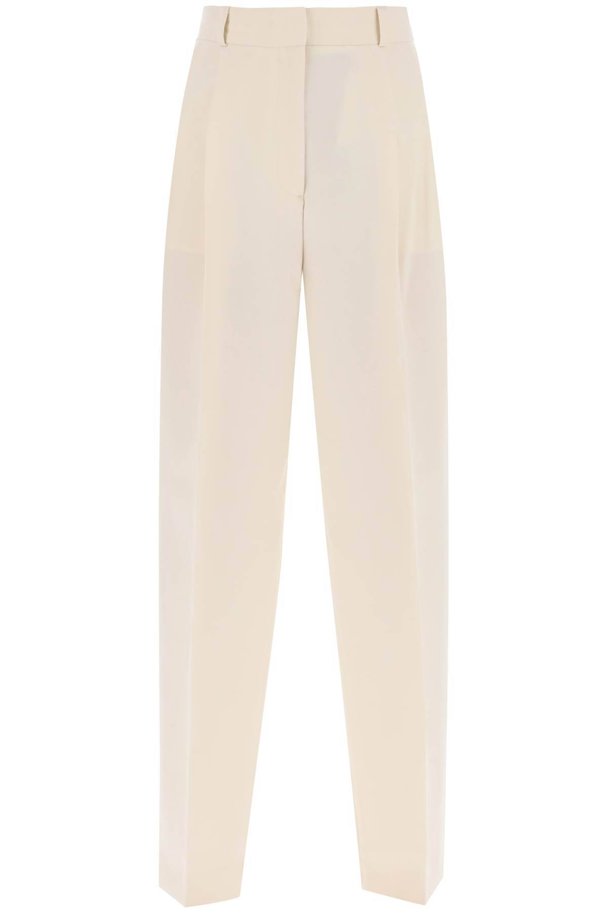 Toteme TOTEME double-pleated viscose trousers