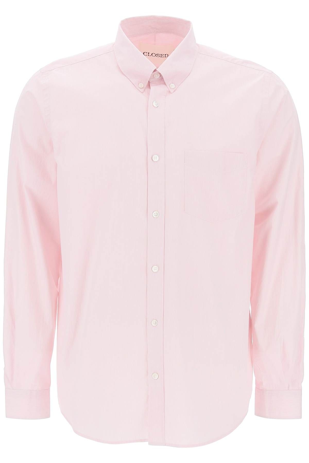 CLOSED CLOSED striped poplin button-up shirt