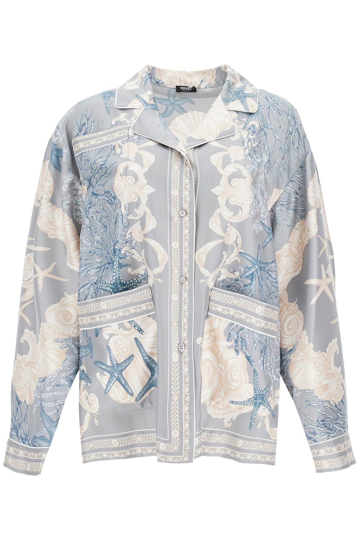 Versace VERSACE silk baroque shirt