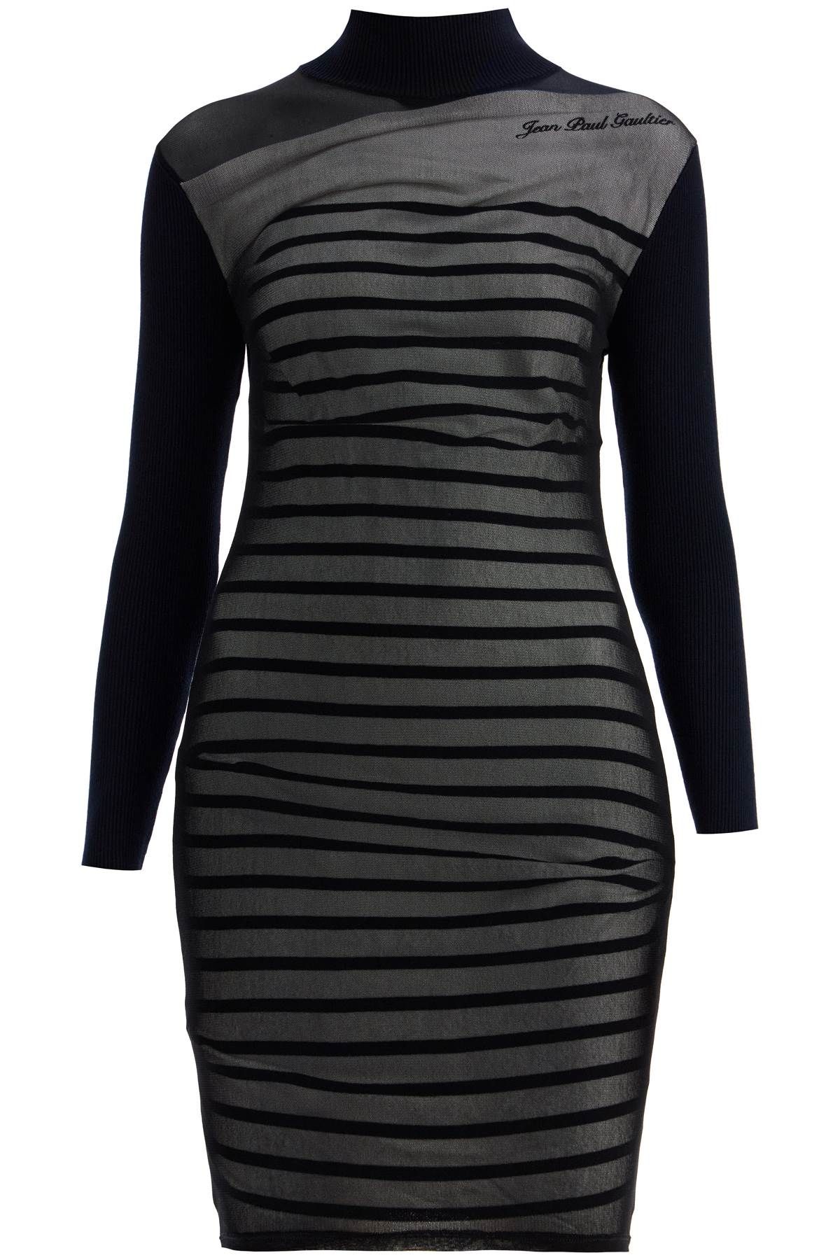 Jean Paul Gaultier JEAN PAUL GAULTIER "striped mini dress in two