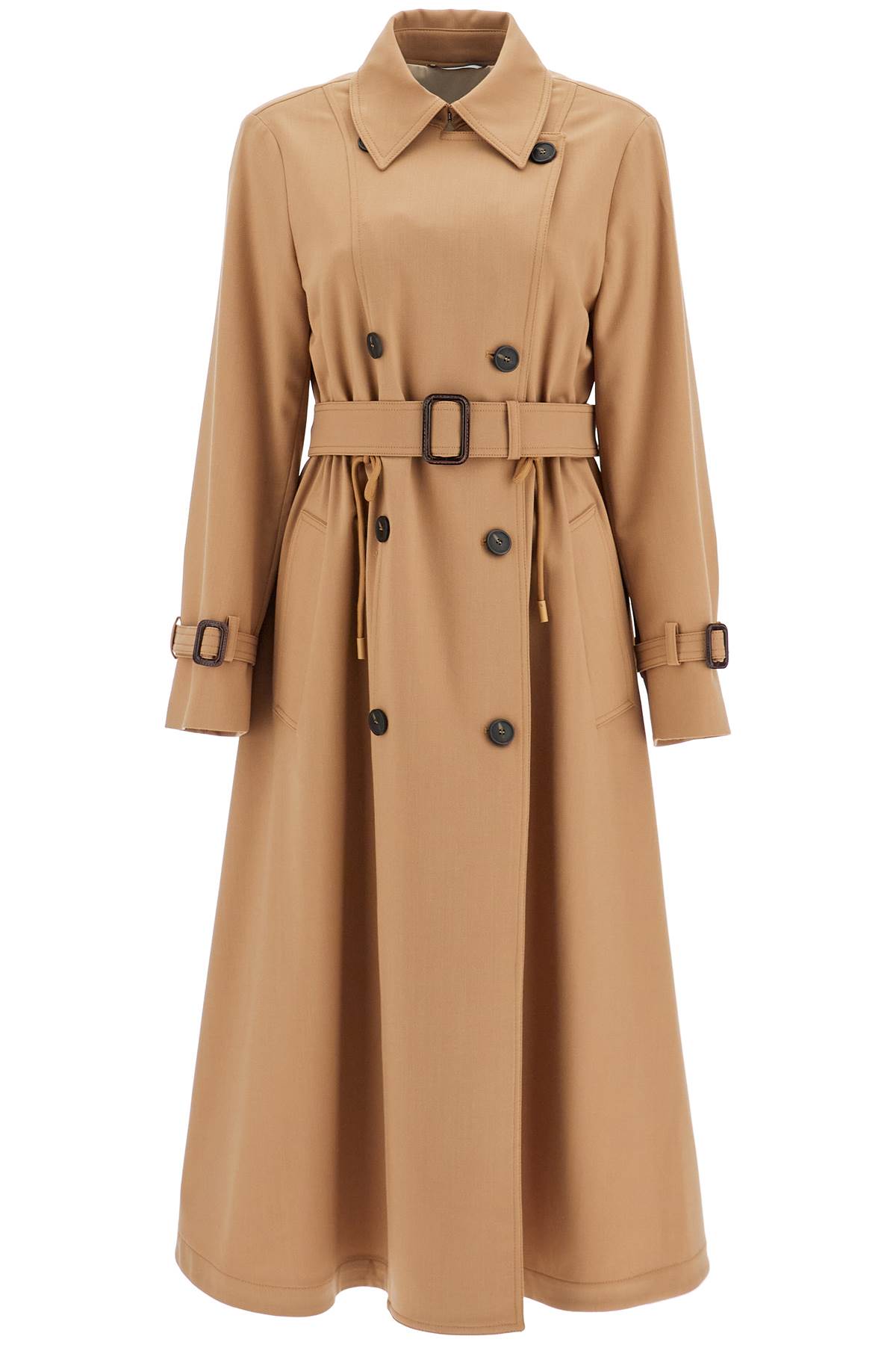 Weekend Max Mara WEEKEND MAX MARA wool blend trench coat in