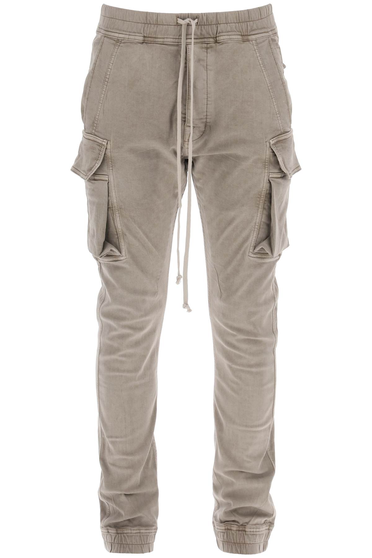 DRKSHDW DRKSHDW stretch denim cargo pants in mastodon style