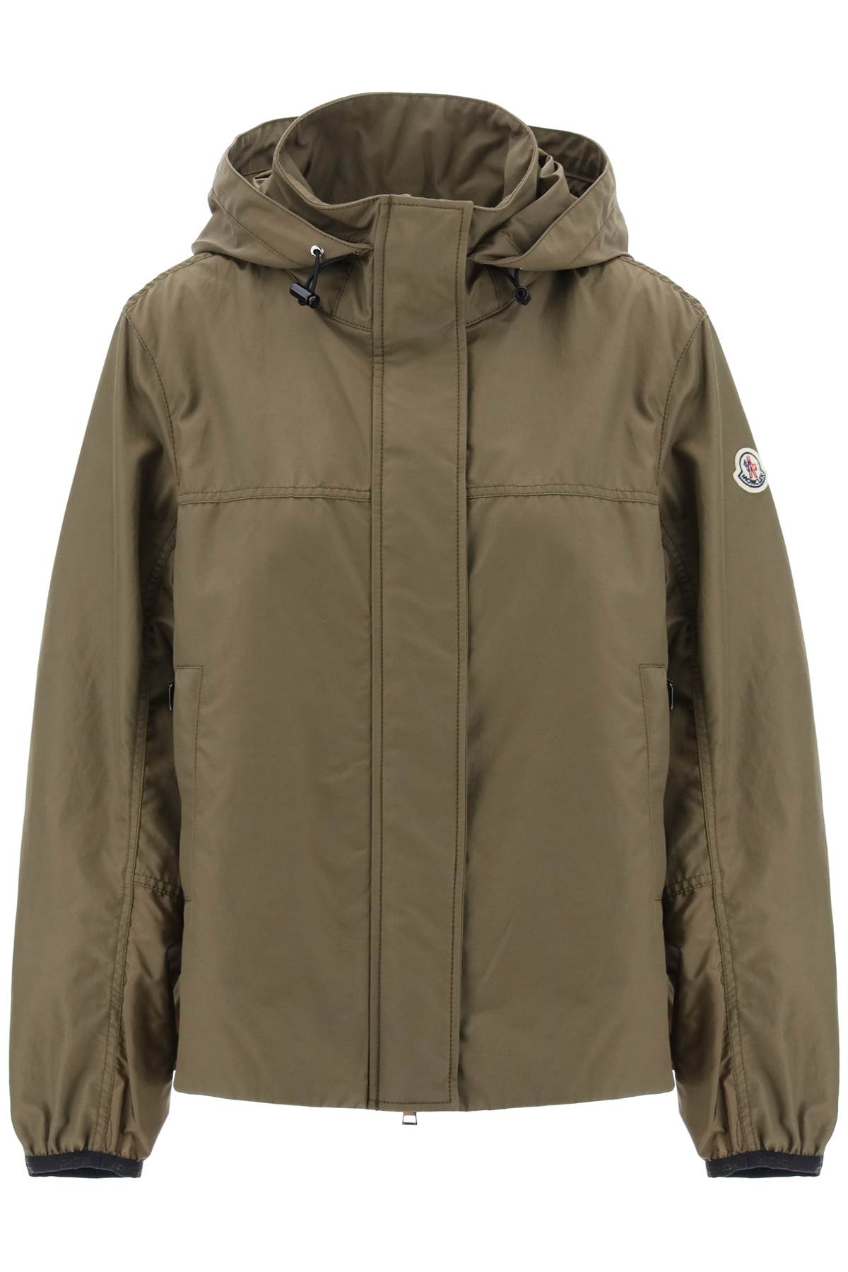 Moncler MONCLER windbreaker jacket in gray color